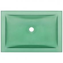 Polaris Sinks PUG3191E - Undermount Rectangular Glass