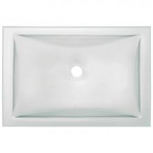 Polaris Sinks PUG3191FR - Undermount Rectangular Glass