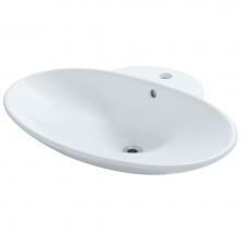 Polaris Sinks P062VW - P062VW Porcelain Vessel