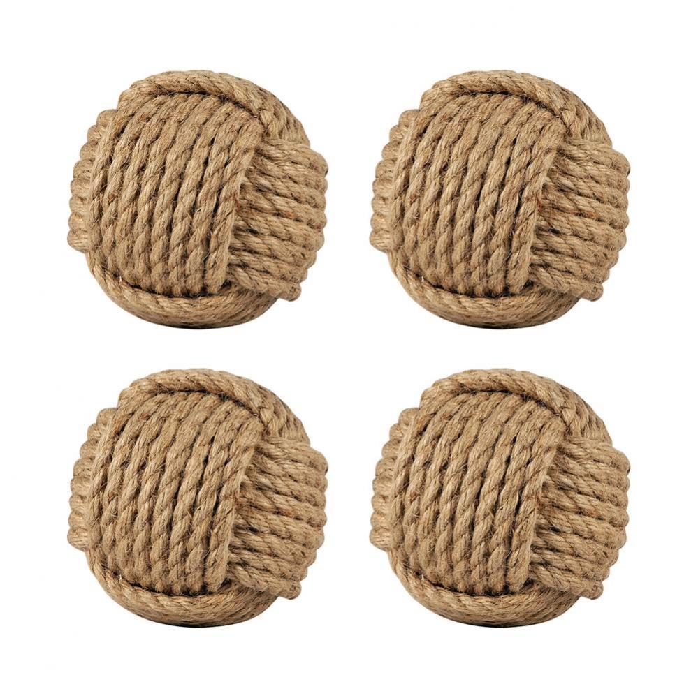 Sailors Knot Set of 4 Spheres -