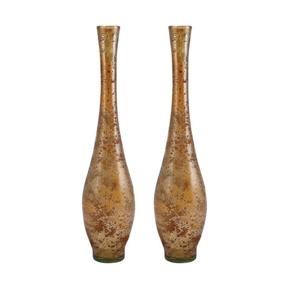 Atlas Set of 2 Vases