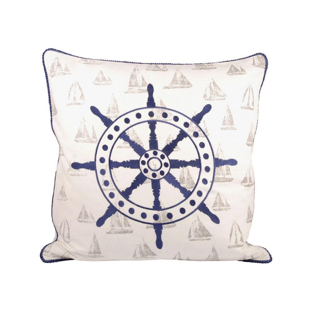 Captains Wheel Pillow