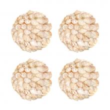 Pomeroy 433047/S4 - Shell Set of 4 Spheres -