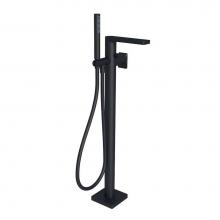 In2aqua 1110 2 70 2 - Strata X Free Standing Mixer For Tub, Matte Black
