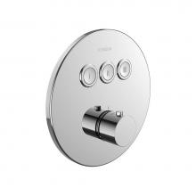 In2aqua 1403 2 00 0 - Urban Thermostatic Valve Trim Kit With 3 Push-Button, Chrome