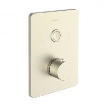 In2aqua 1441 2 20 0 - Urban X Thermostatic Valve Trim Kit With 1 Push-Button, Brushed Nickel