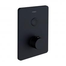 In2aqua 1441 2 70 0 - Urban X Thermostatic Valve Trim Kit With 1 Push-Button, Matte Black