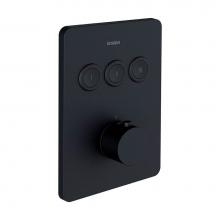 In2aqua 1443 2 70 0 - Urban X Thermostatic Valve Trim Kit With 3 Push-Button, Matte Black