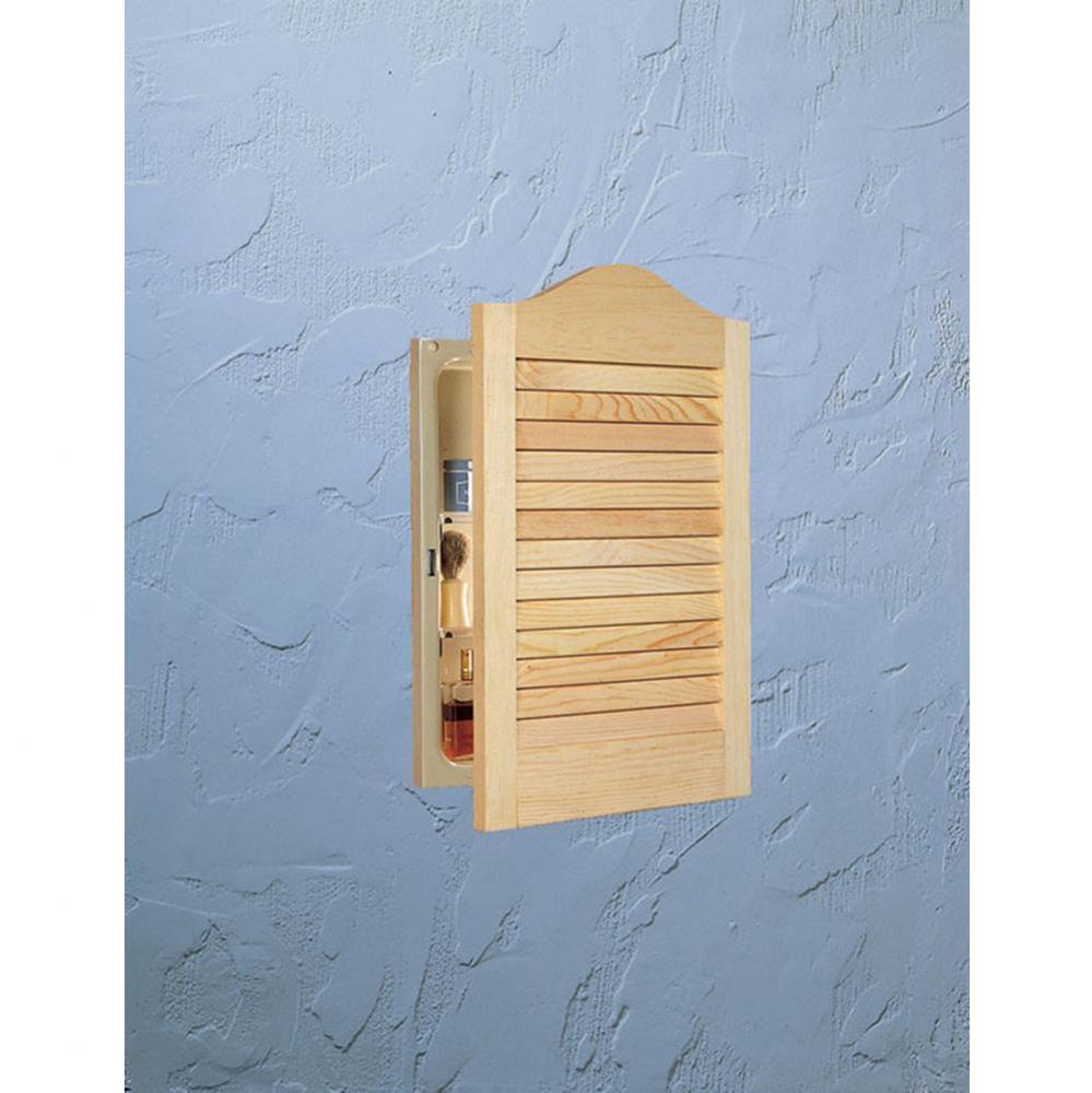 LOUVER DOOR 1DR 16X24 UNF PC