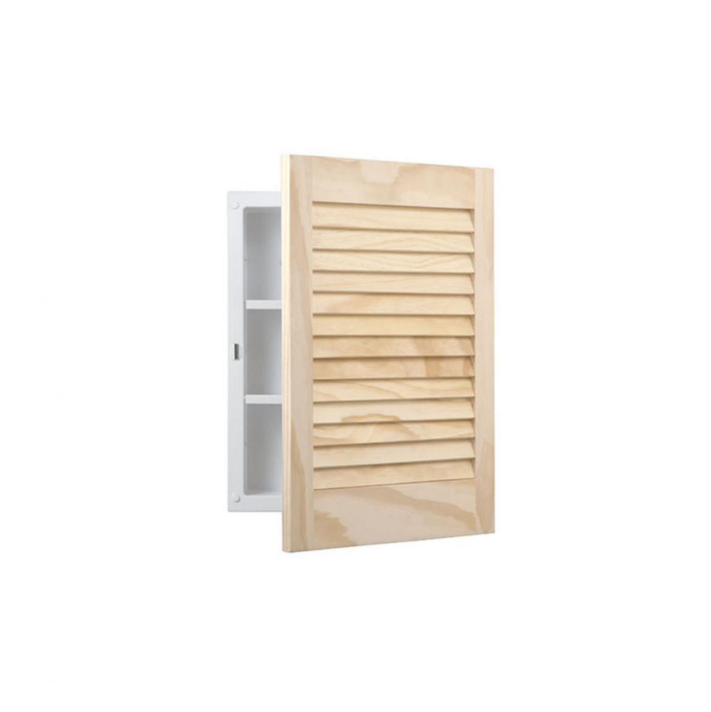 LOUVER DOOR 1DR 16X22 UNF PC