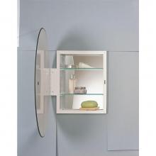 Jensen Medicine Cabinets 52WH184PV - METRO OVAL 1DR 21X31 BVL