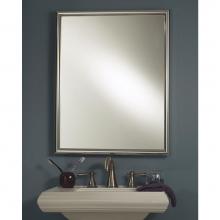 Jensen Medicine Cabinets 533124X - HARMONY 1DR 24X30 CH8 WB/ST GL OVER