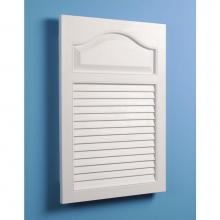Jensen Medicine Cabinets 615X - LOUVER DOOR 1DR 16X24 PT01 PC/FX OVER
