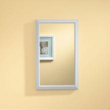 Jensen Medicine Cabinets 625N244WHCX - HAMPTON 1DR 15X25 PT03 HY/ST GL/ADJ OVER