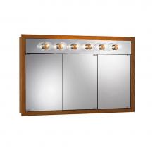 Jensen Medicine Cabinets 755419 - GRANVILLE 3DR 48X30 OK01 WD