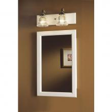 Jensen Medicine Cabinets 8128X - PRAIRIE 1DR 17X27 PT02 HY/ST ST/ADJ OVER