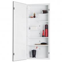 Jensen Medicine Cabinets 835P34WHDX - FOCUS 1DR 16X36 POL1 WB/ST PC/MOD OVER