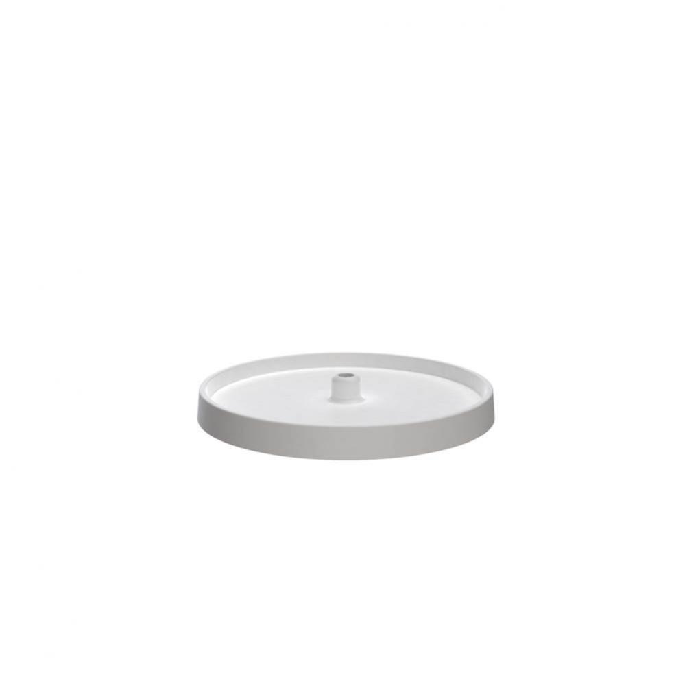 Value Line Polymer Full Circle Lazy Susan Shelf Only (No Hardware)