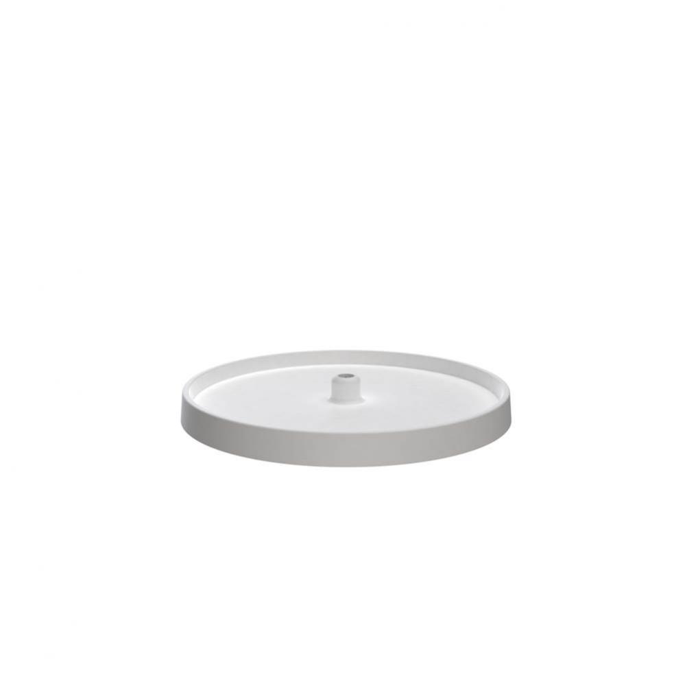 Value Line Polymer Full Circle Lazy Susan Shelf Only (No Hardware)