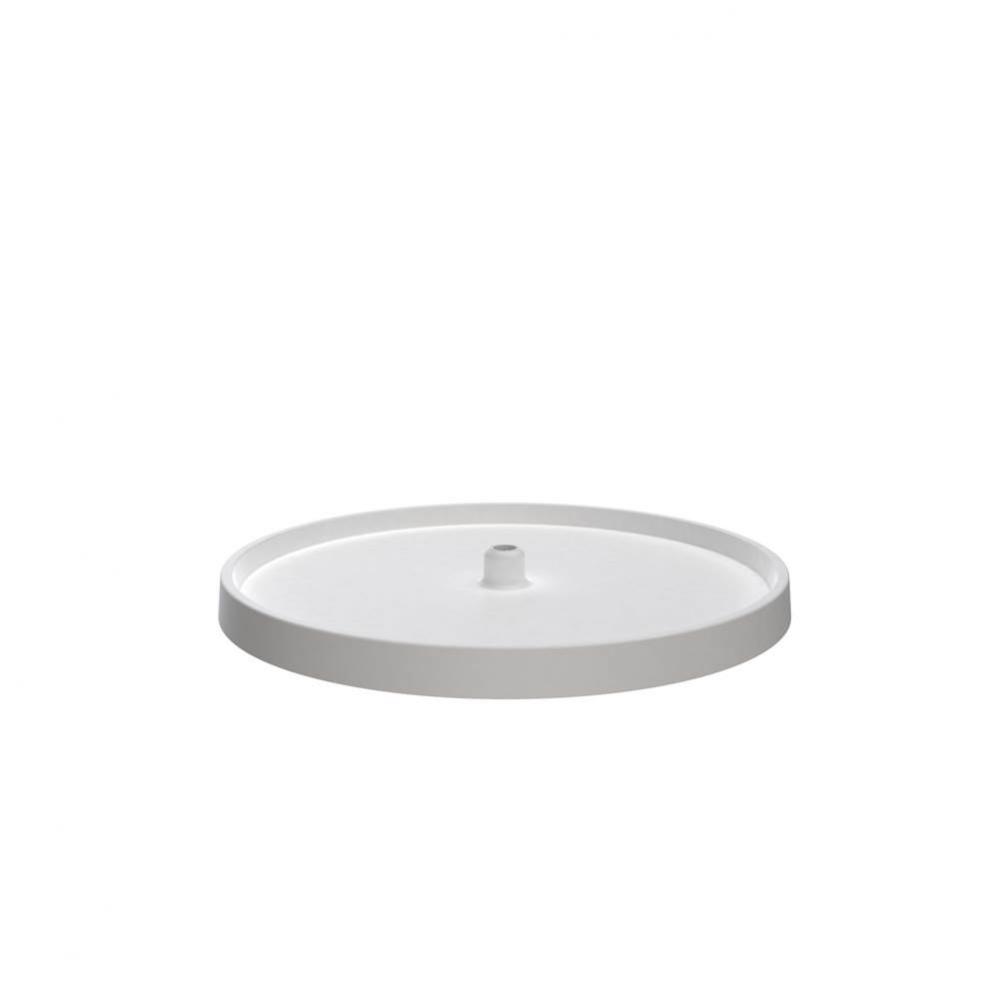 Value Line Polymer Full Circle Lazy Susan Shelf Only (No Hardware)