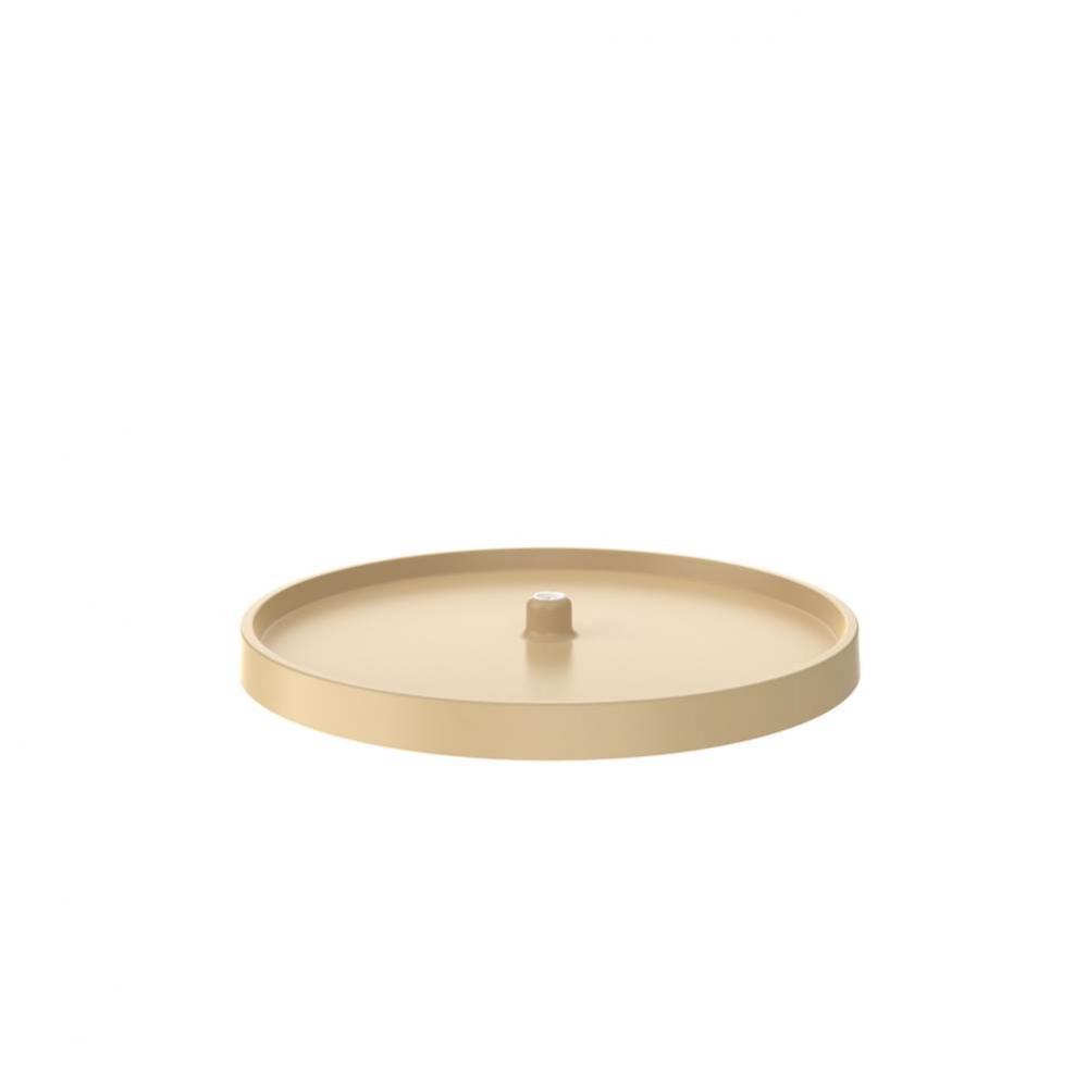 Value Line Polymer Full Circle Lazy Susan Shelf Only (No Hardware)
