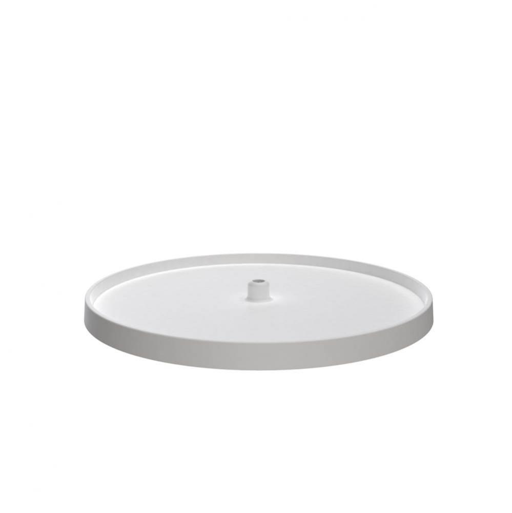 Value Line Polymer Full Circle Lazy Susan Shelf Only (No Hardware)