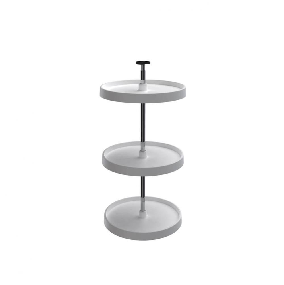Value Line Polymer Full-Circle 3-Shelf Lazy Susans for 33'' to 36'' H Corner W