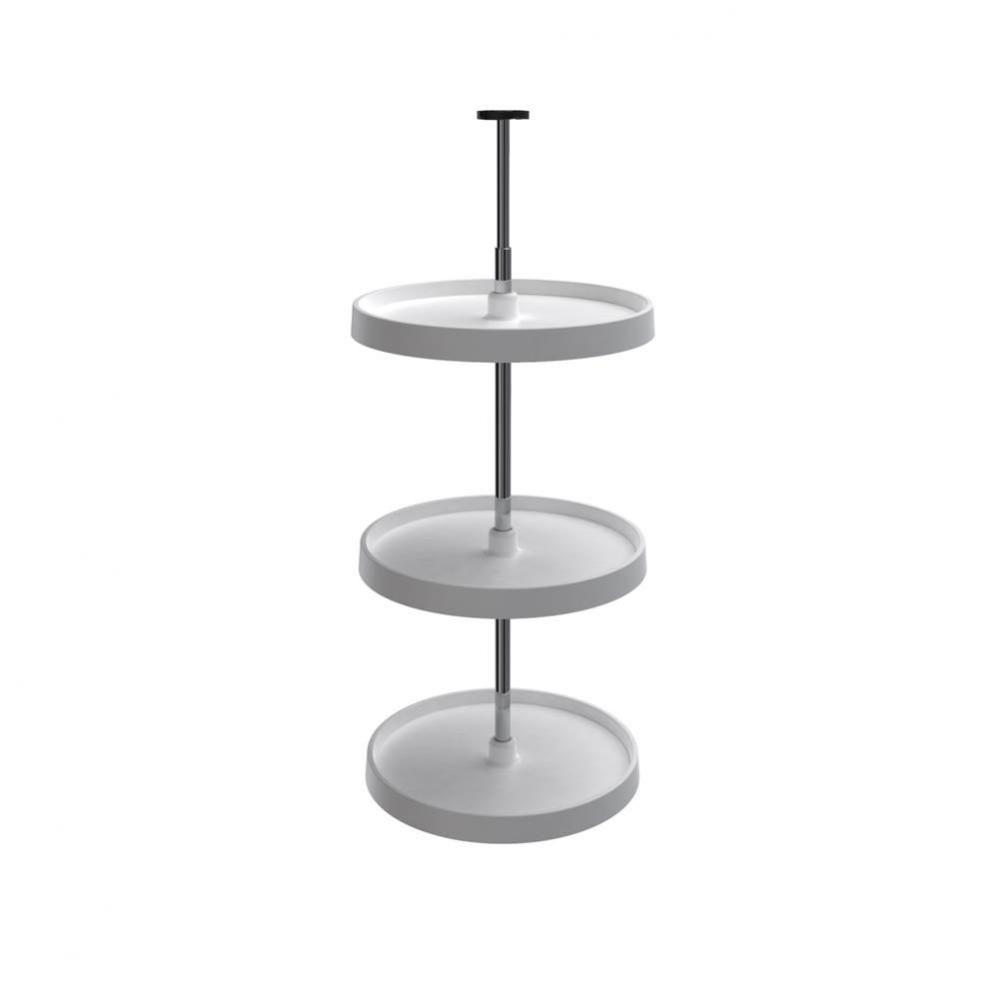 Value Line Polymer Full-Circle 3-Shelf Lazy Susans for 39'' to 42'' H Corner W