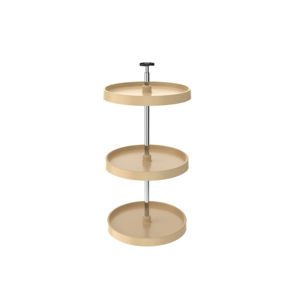 Value Line Polymer Full-Circle 3-Shelf Lazy Susans for 33'' to 36'' H Corner W