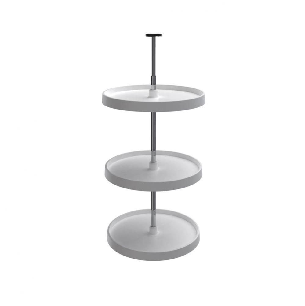 Value Line Polymer Full-Circle 3-Shelf Lazy Susans for 39'' to 42'' H Corner W