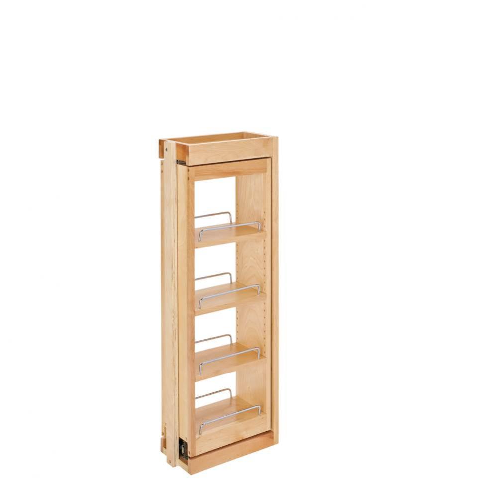 Wood Wall Filler Pull Out for 33'' H New Kitchen Applications w/BB Soft Close