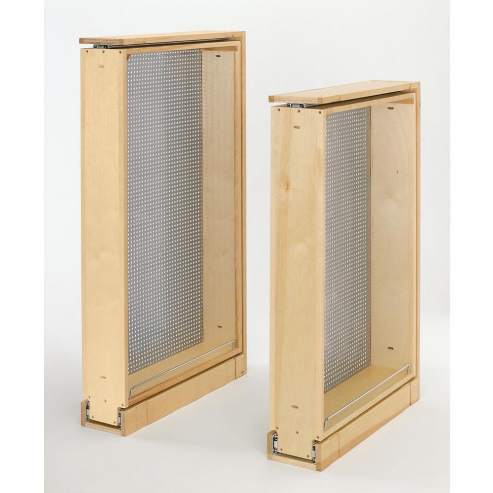 6 in W X 45 in H Stainless Steel Tall Filler Pullout R-H