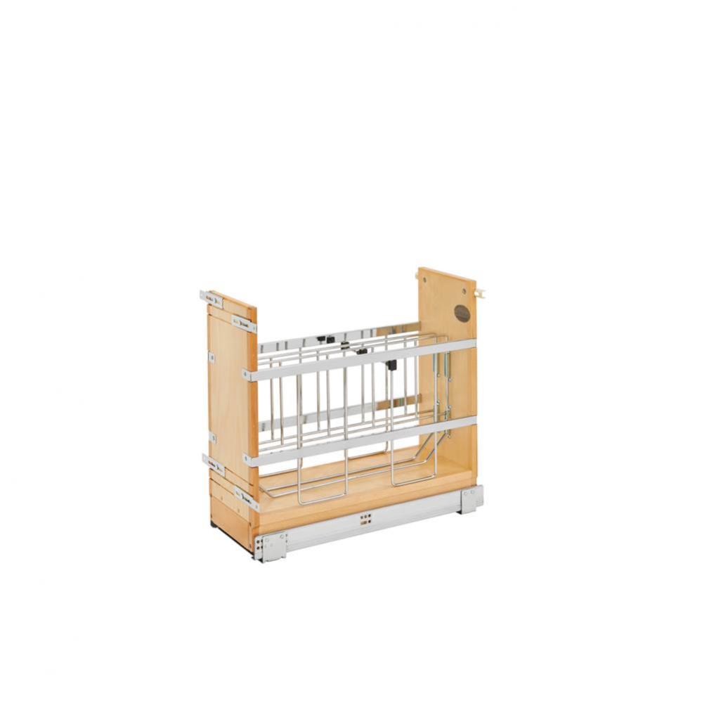 Wood Bakeware Pull Out Organizer w/Soft Close