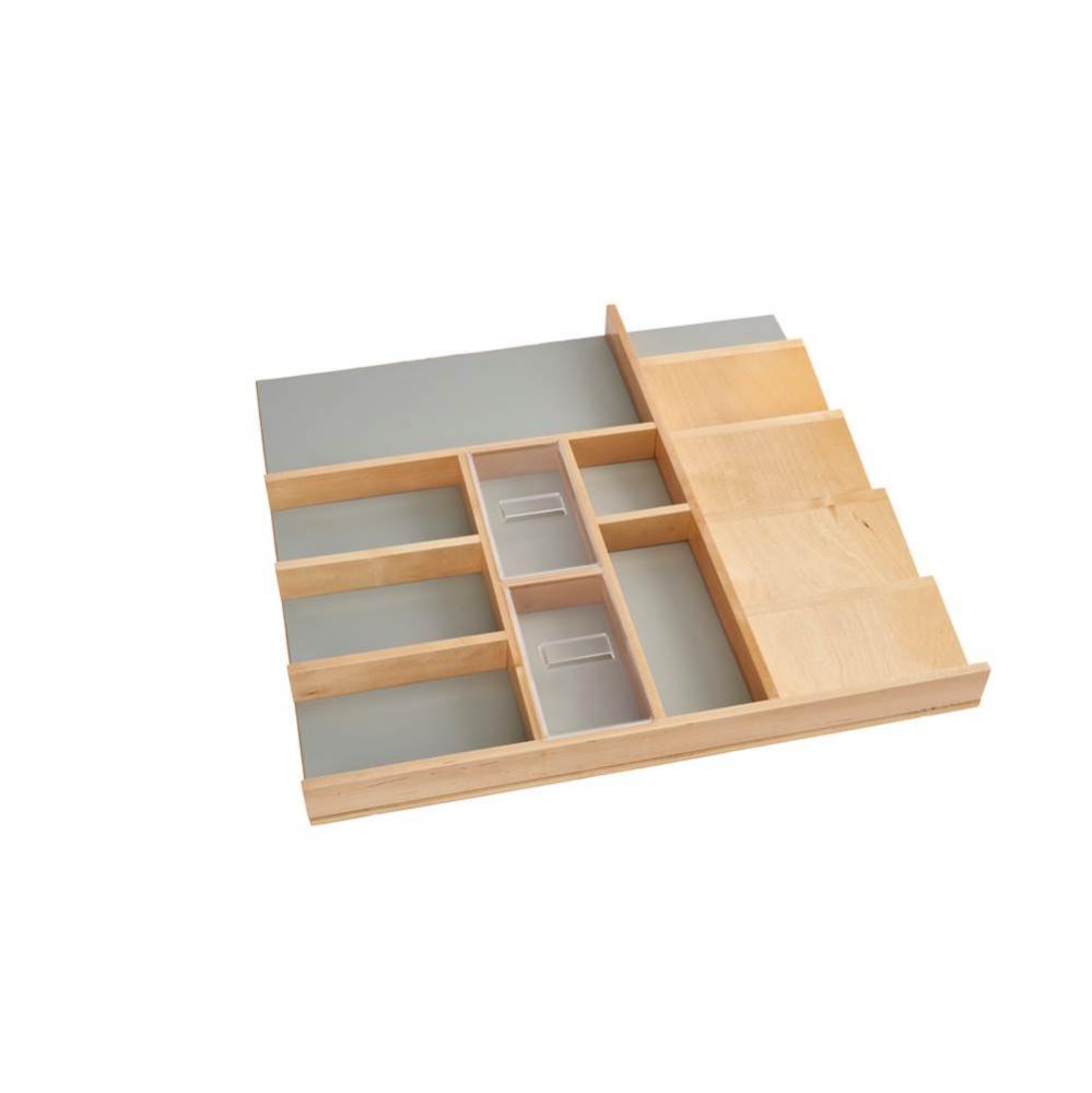 Wood Trim to Fit Vanity Drawer Insert Organizer