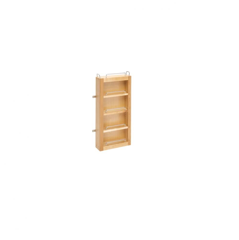Wood Base Cabinet Door Mount Organizer