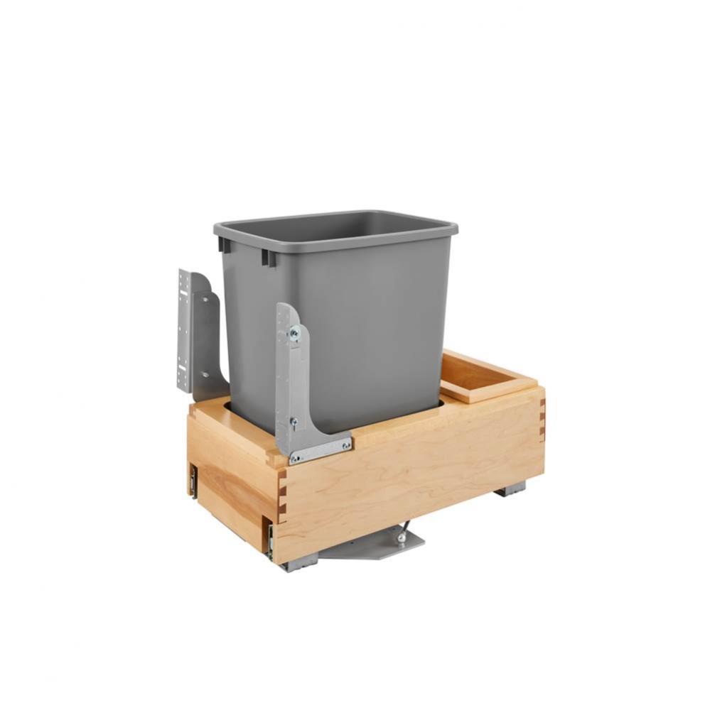 Wood Pull Out Trash/Waste Container with Soft/Open Close