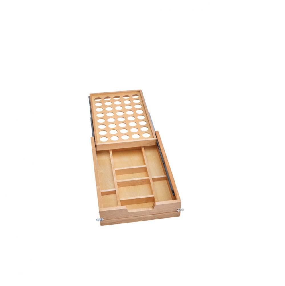 Tiered KCUP Drawer Organizer Soft Close