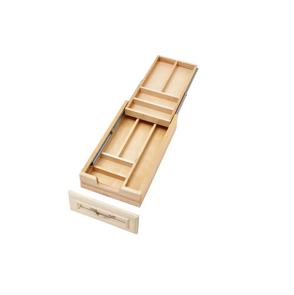 12 in Tiered Cutlery Drawer system Soft Close