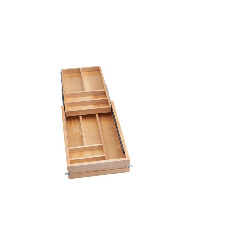 13.5 inFrameless Tiered Cutlery Drawer Soft Close