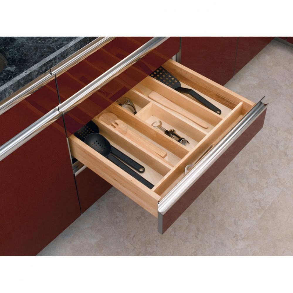 Wood Trim to Fit Utility Drawer Insert Organizer