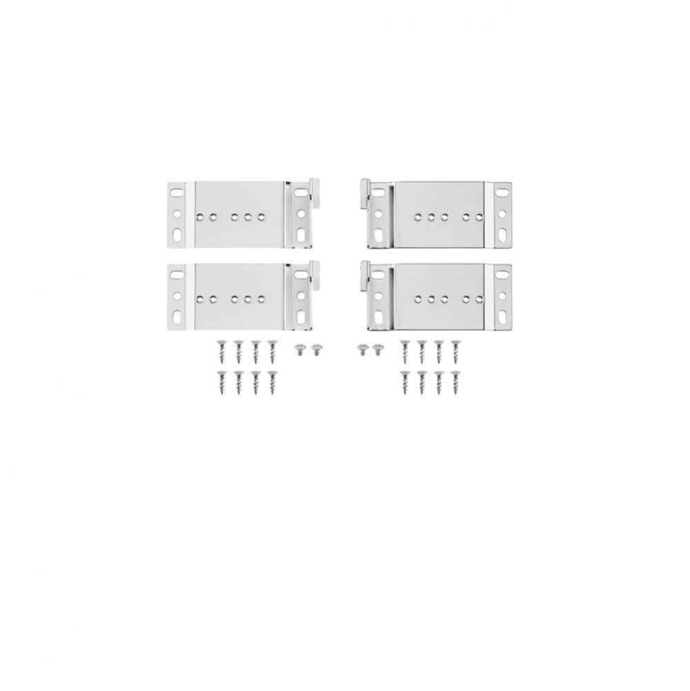 Door Mount Extender brackets for Rev-A-Shelf 5349 Series Trash/Waste Containers