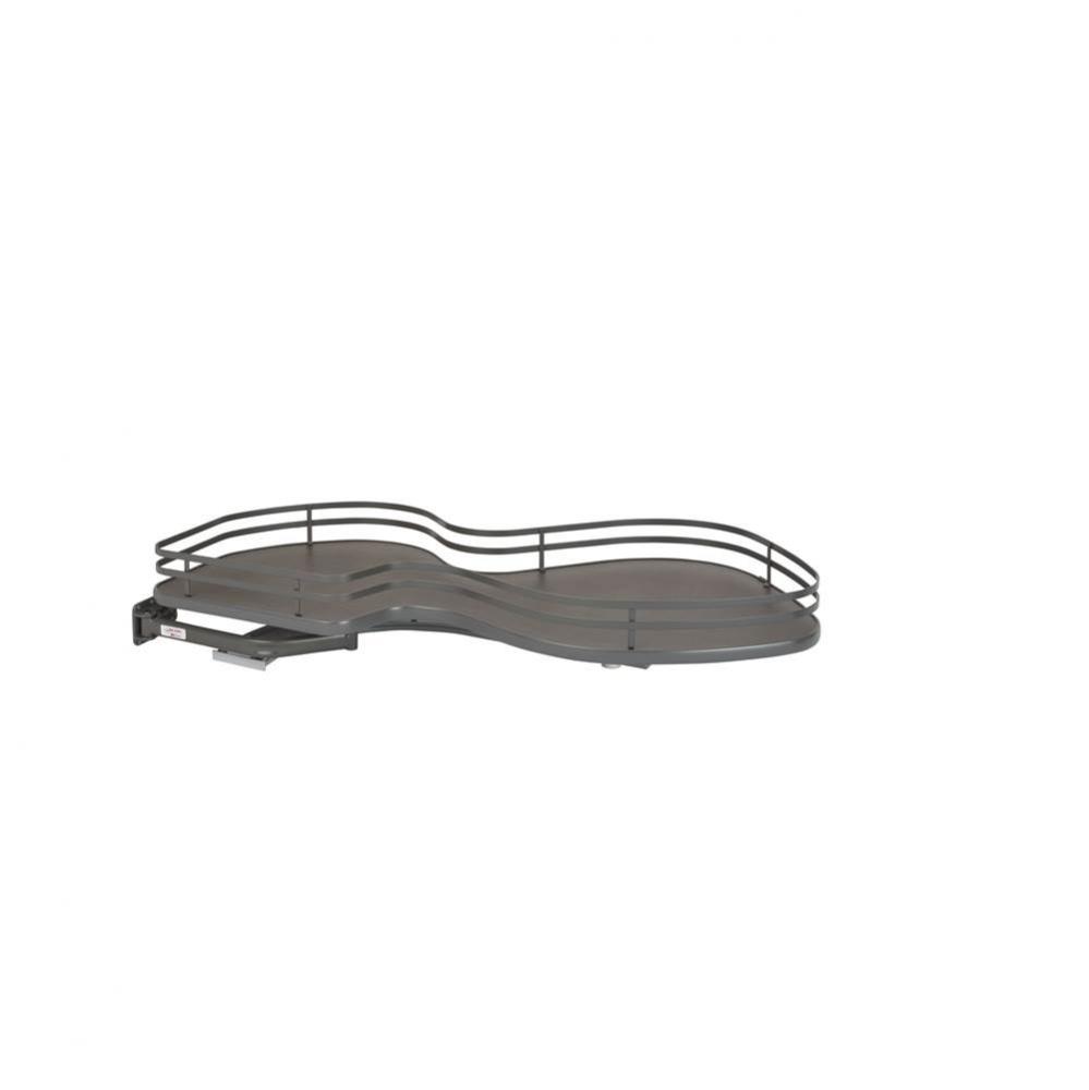 Contemporary Cloud Blind Corner Organizer for Blind Right Cabinet