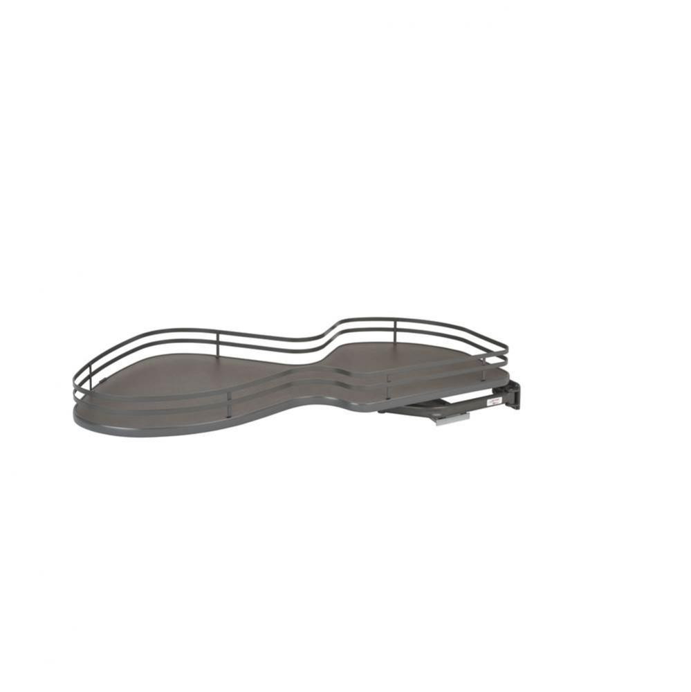 Contemporary Cloud Blind Corner Organizer for Blind Left Cabinet