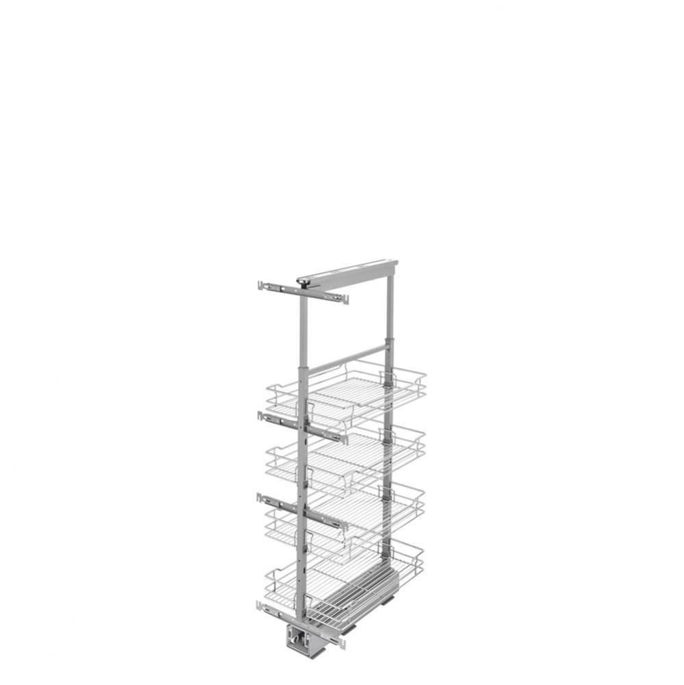 Adjustable Pantry System for Tall Pantry Cabinets