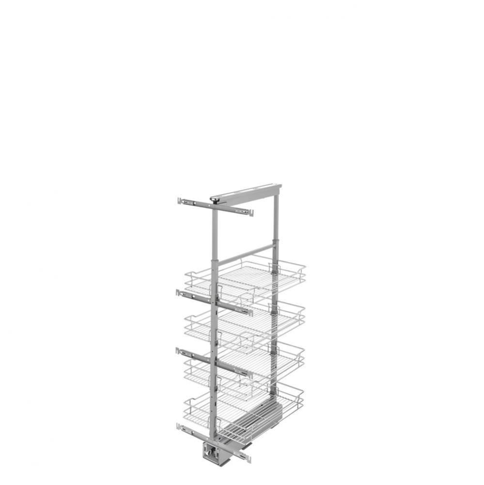 Adjustable Pantry System for Tall Pantry Cabinets