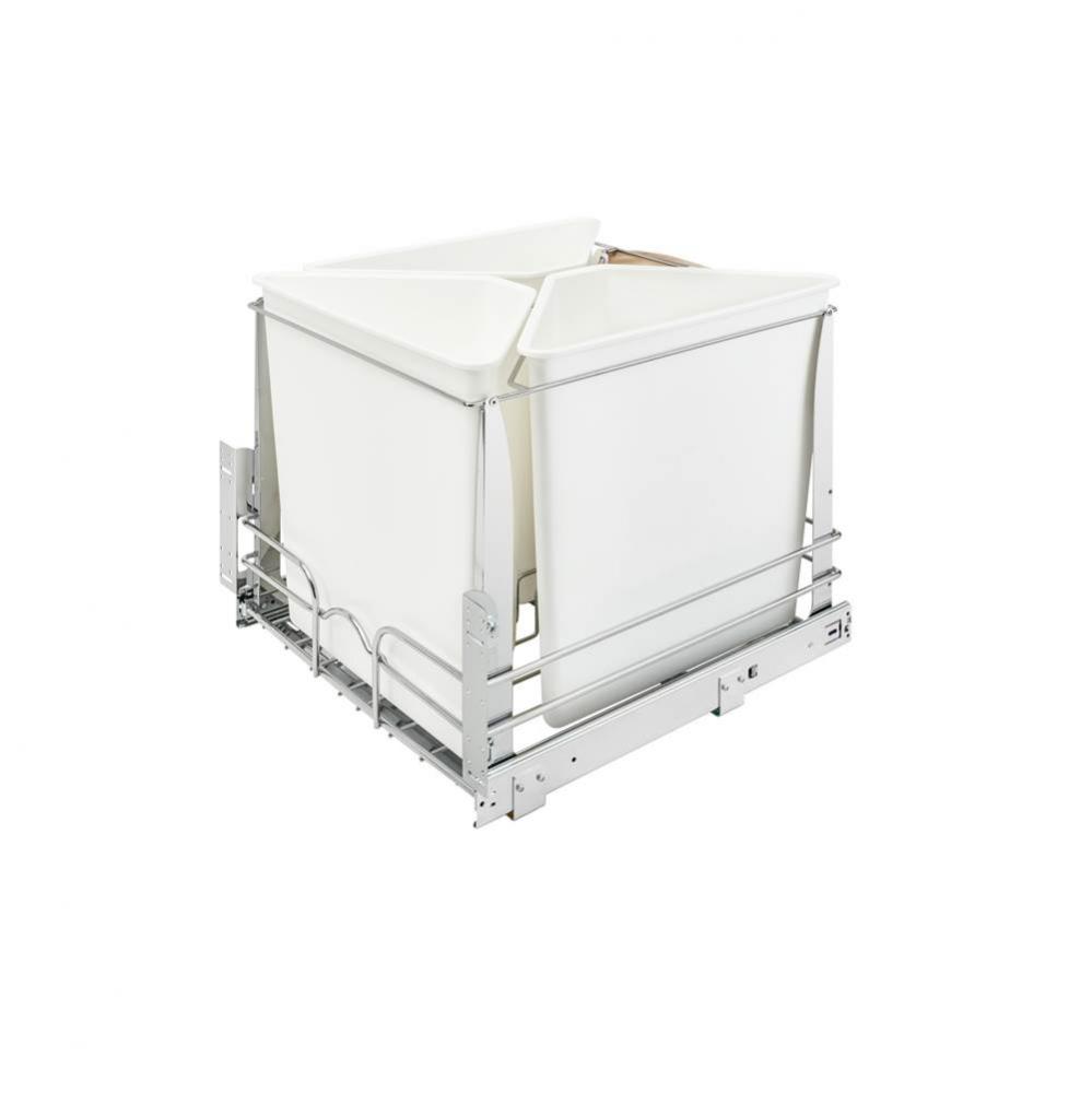 Multi-Container Pull Out Waste/Recycling System