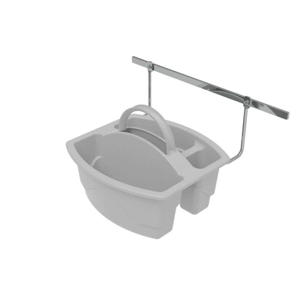 Undersink Door Mount Cleaning Organizer