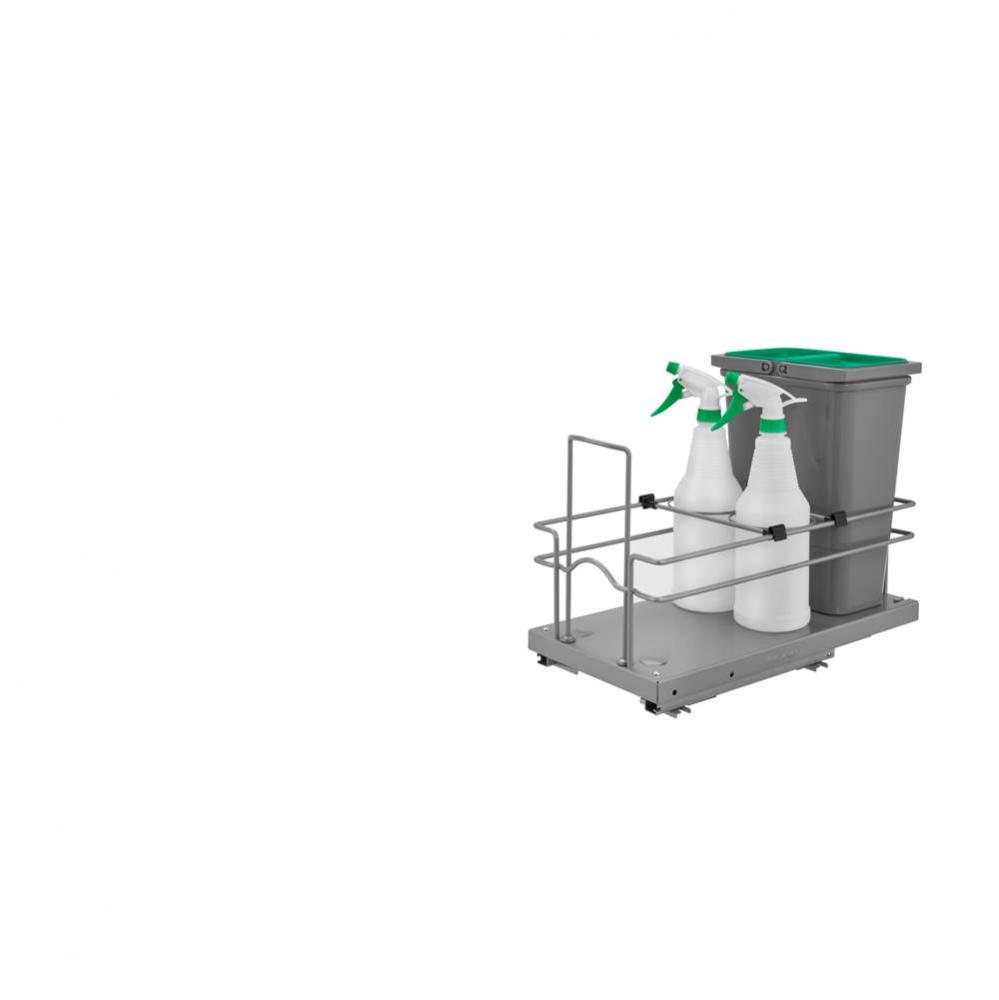 Undersink Pull Out Cleaning Organizer w/Soft Close