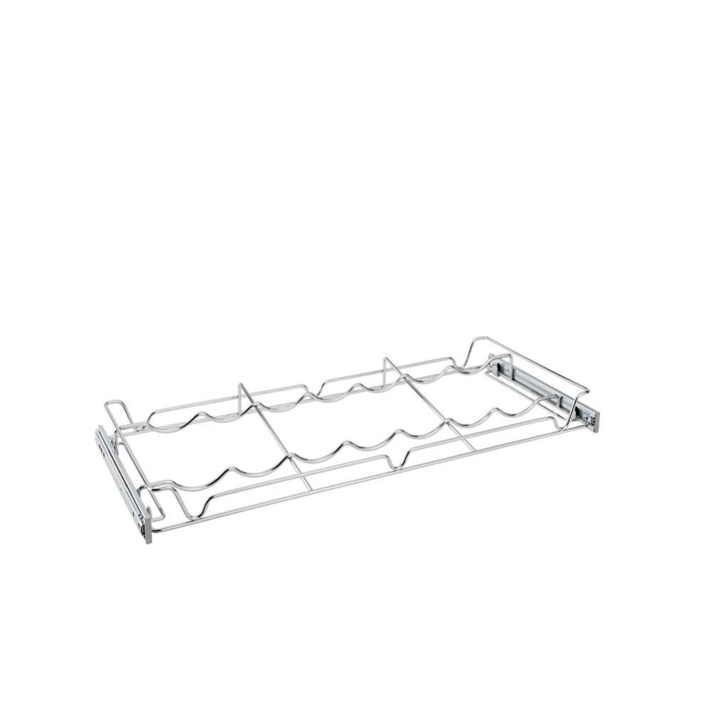 Deluxe Pull Out Wine Rack for Custom Walk-In Pantry Cabinet Storage