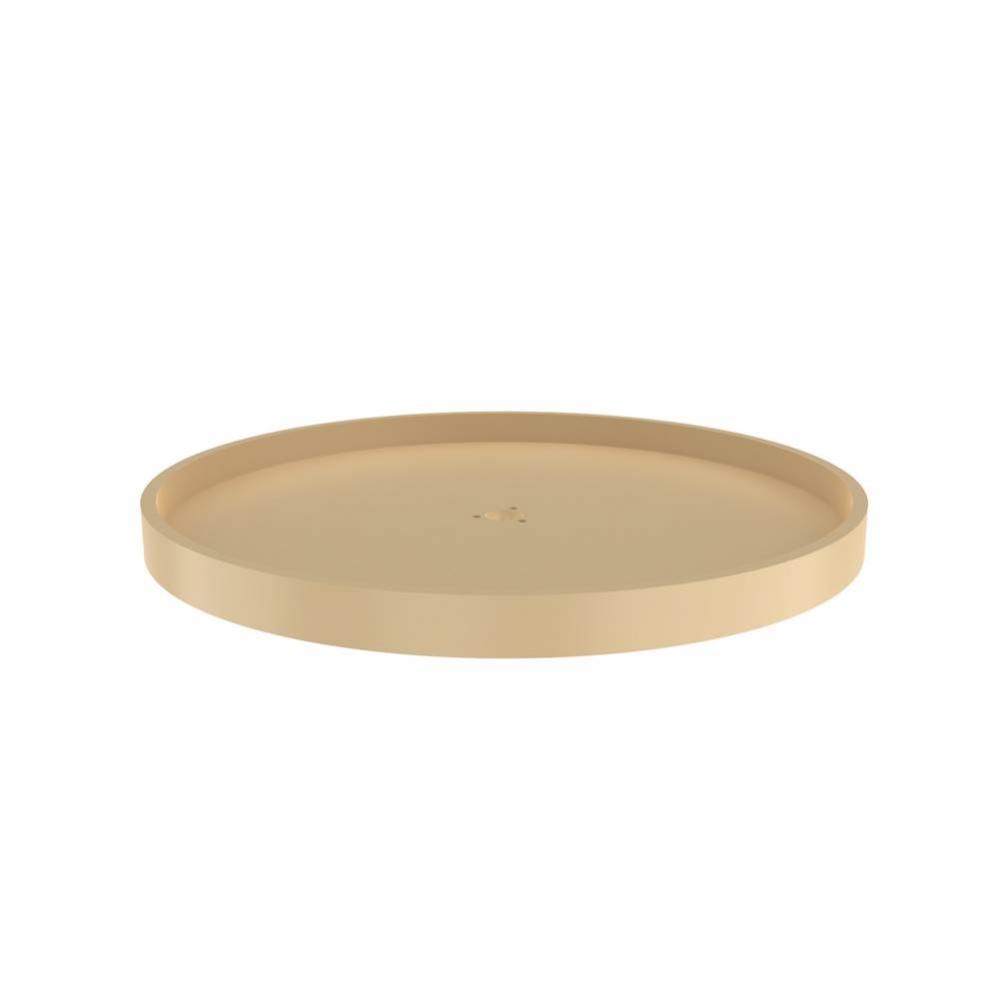 Polymer Full-Circle 1-Shelf Lazy Susan Shelf for Corner Base Cabinets